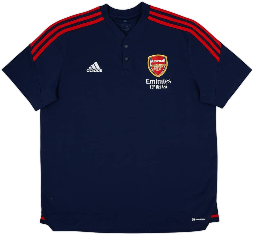 2022-23 Arsenal adidas Polo Shirt - 9/10 - (XL)