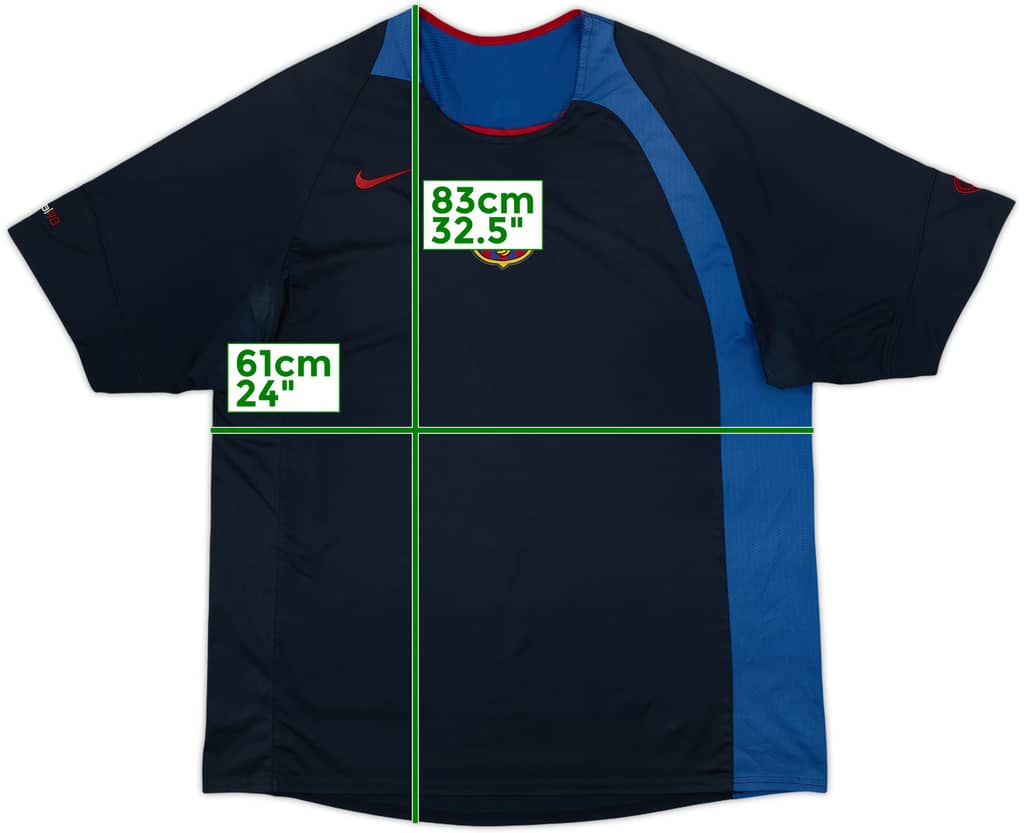 2004-05 Barcelona Nike Training Shirt - 6/10 - (XL)