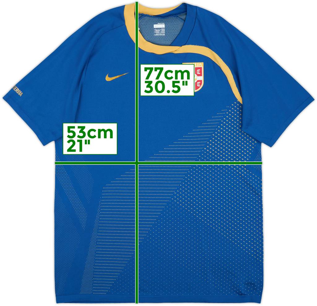 2008-10 Serbia Player Issue Nike Training Shirt - 8/10 - (L)