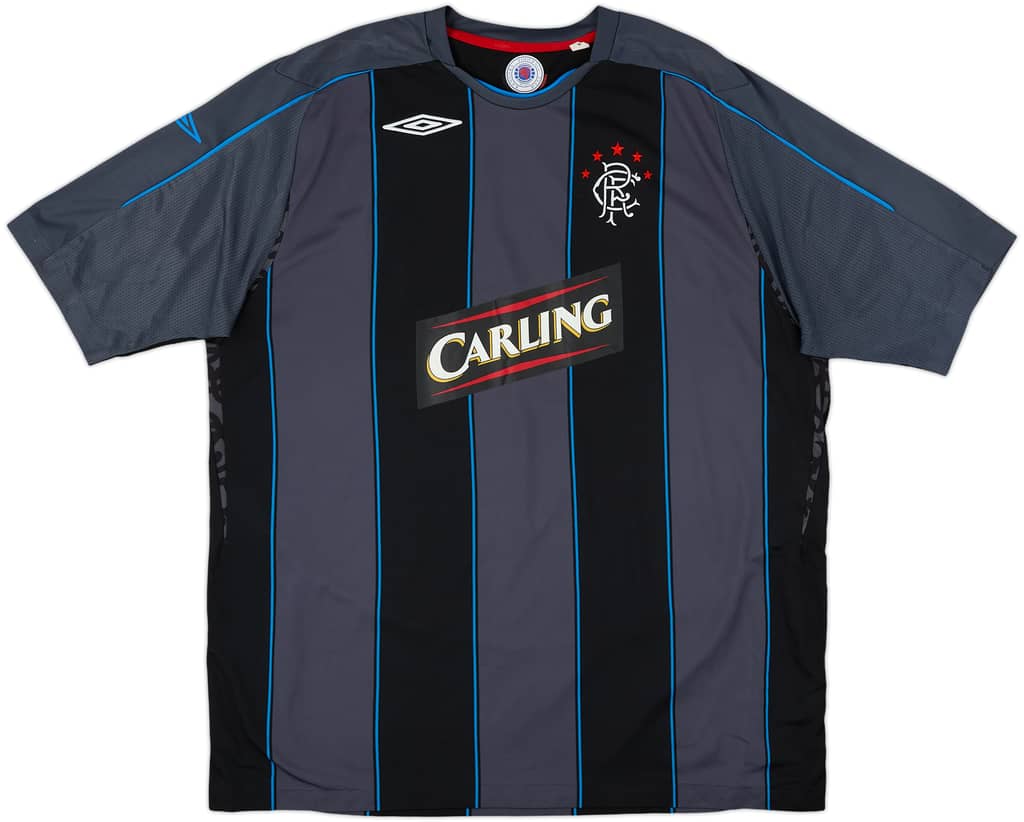 2007-08 Rangers Third Shirt - 8/10 - (XXL)