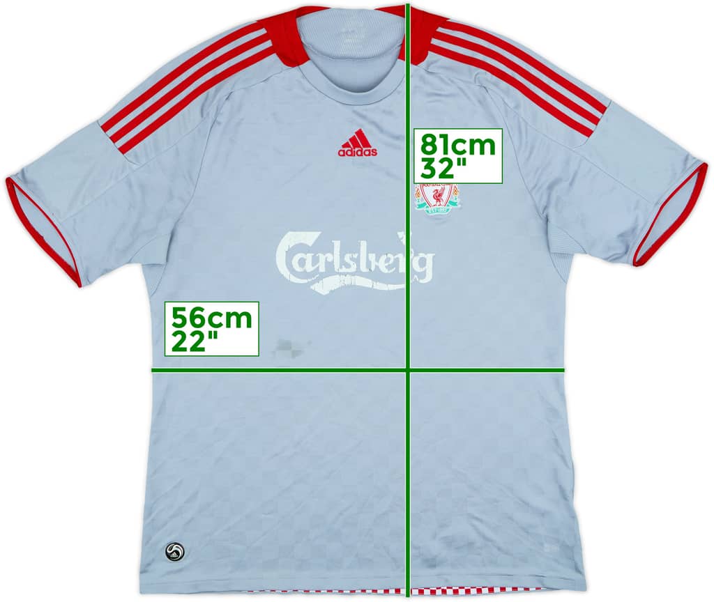 2008-09 Liverpool Away Shirt - 5/10 - (XL)