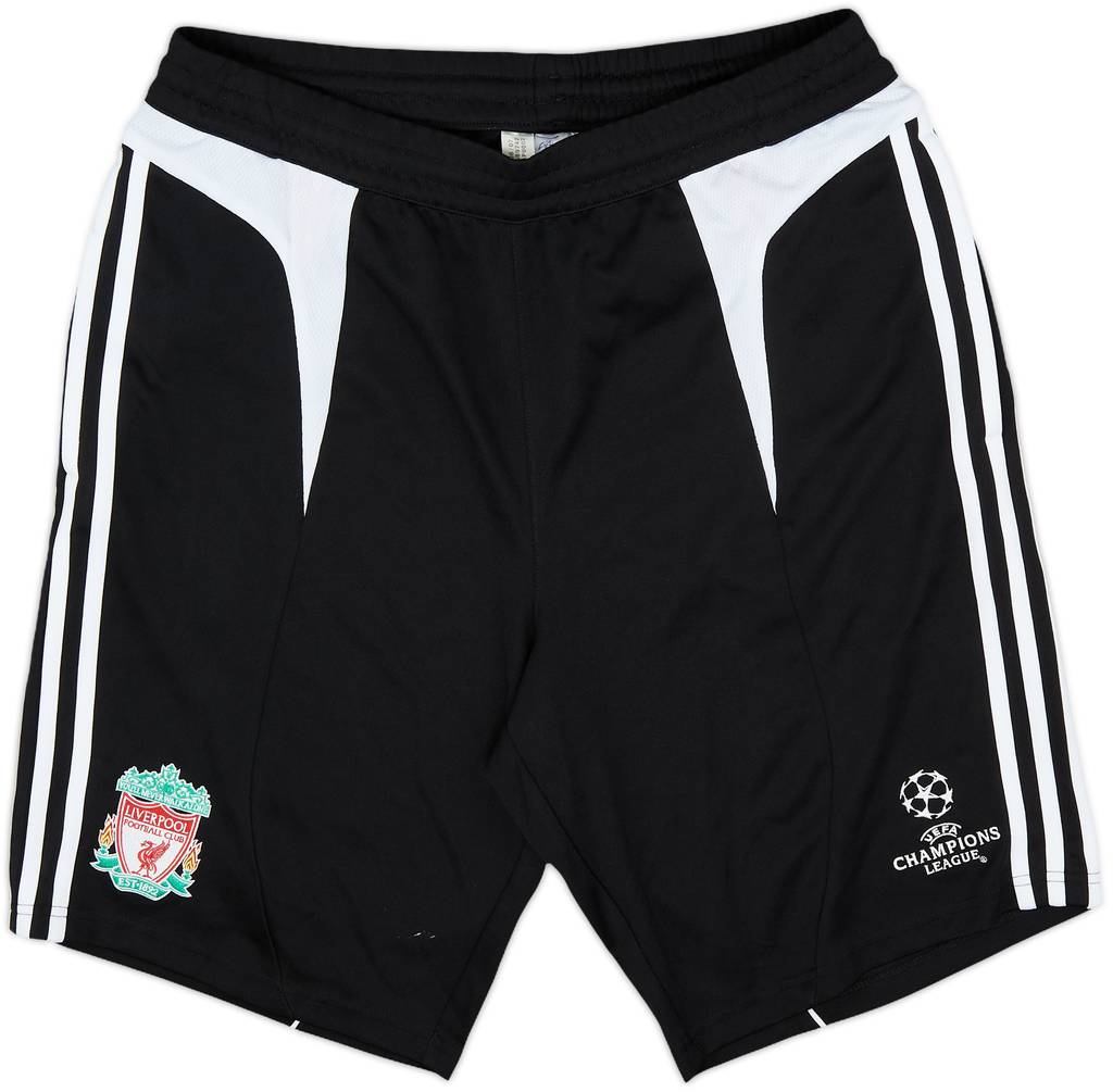 2007-08 Liverpool adidas CL Training Shorts - 7/10 - (L)