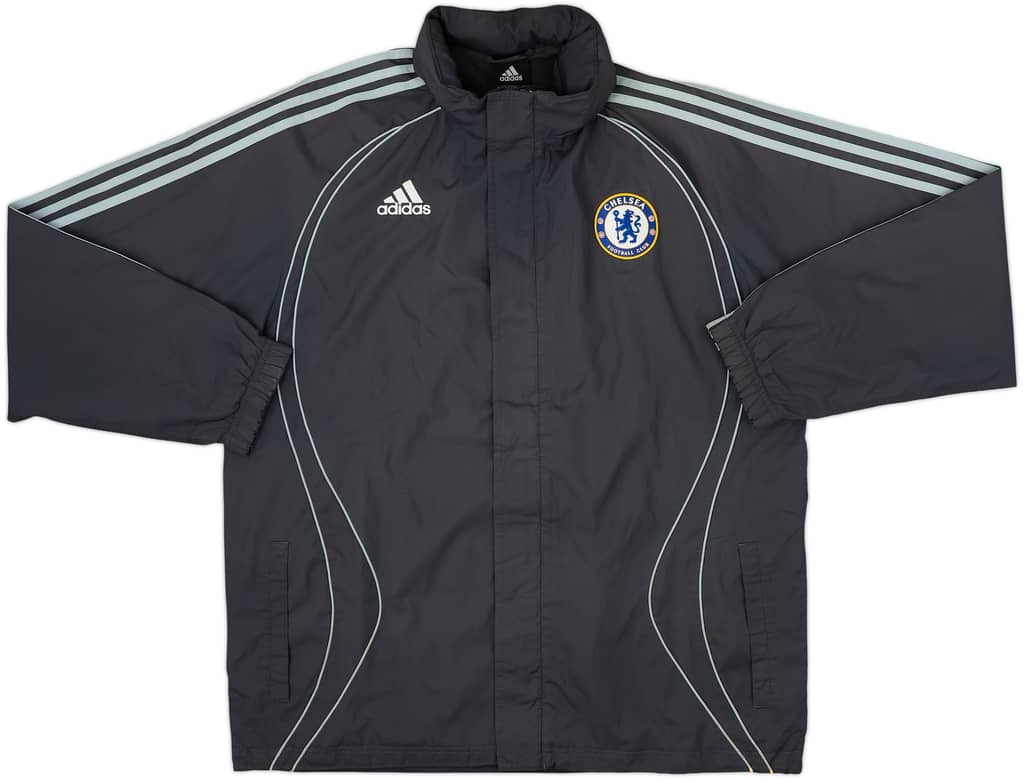 2006-07 Chelsea adidas Hooded Rain Jacket - 8/10 - (M/L)