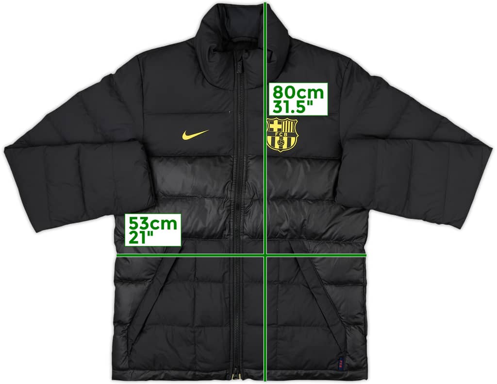 2013-14 Barcelona Nike Padded Bench Coat - 10/10 - (M)