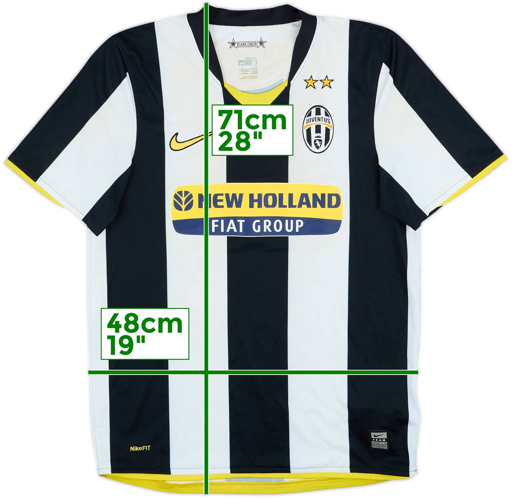 2008-09 Juventus Home Shirt - 5/10 - (S)