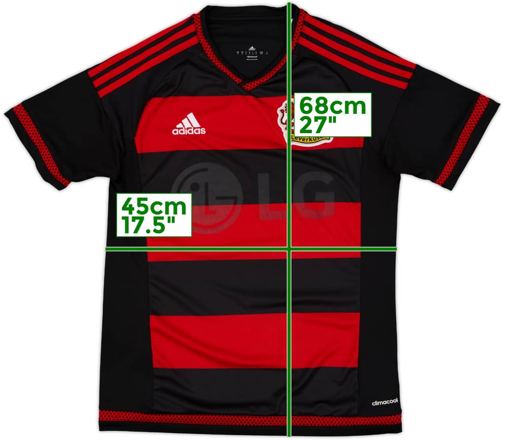 2015-16 Bayer Leverkusen Home Shirt - 4/10 - (S)