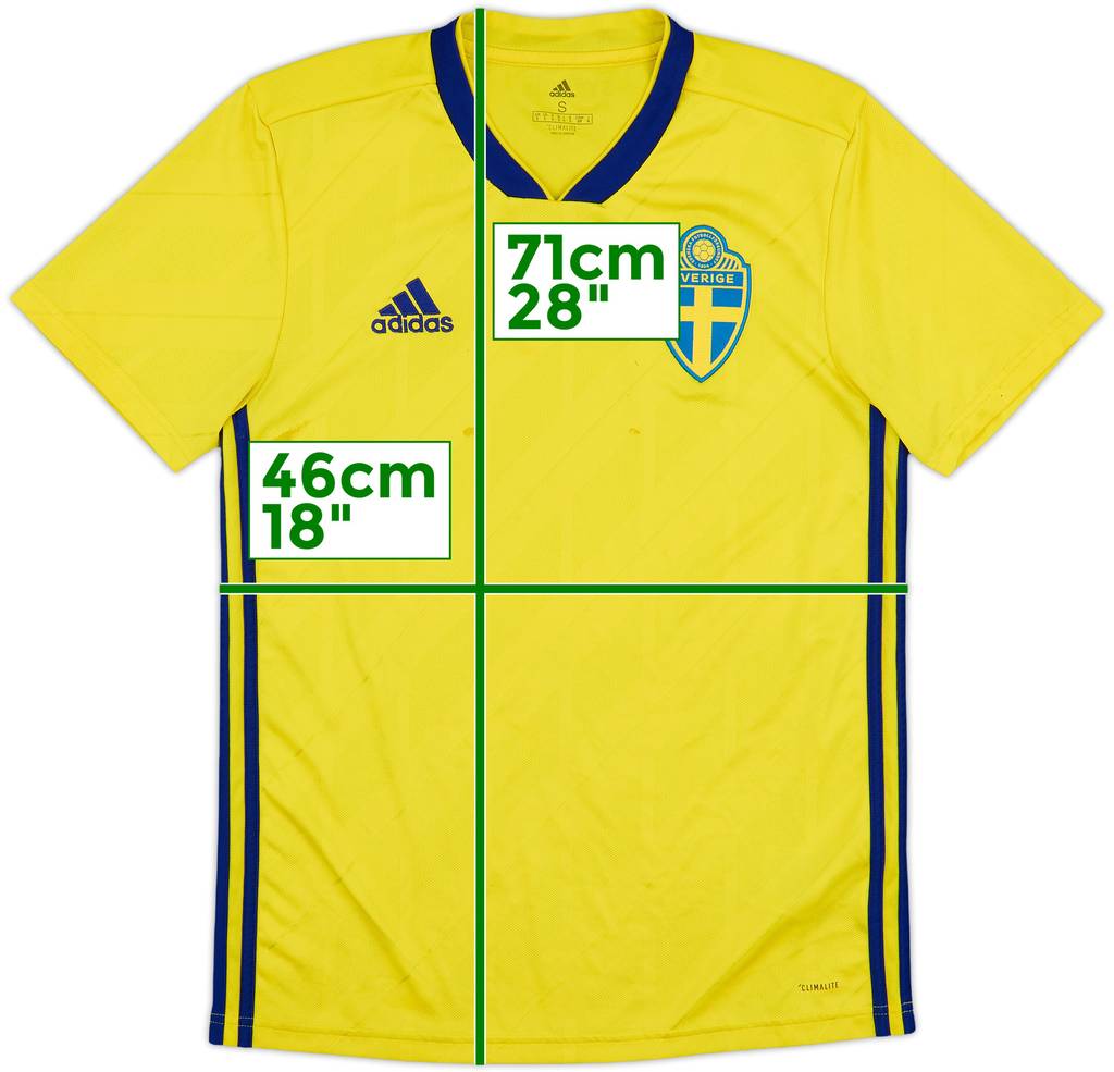 2018-20 Sweden Home Shirt - 5/10 - (S)