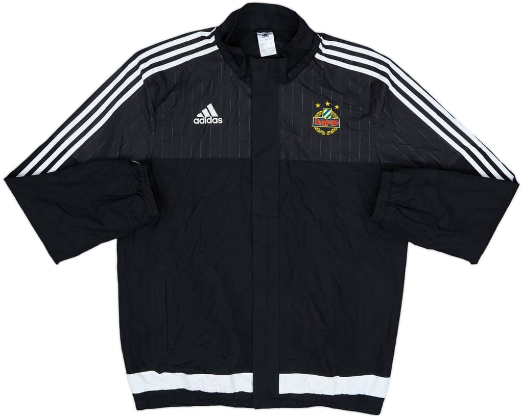 2014-15 Rapid Vienna adidas Rain Jacket - 7/10 - (L)