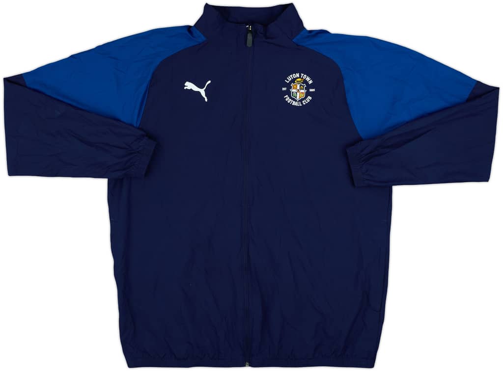 2018-19 Luton Town Puma Track Jacket - 8/10 - (L)