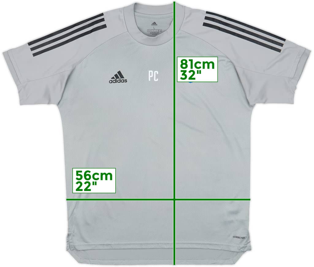 2020-21 Ipswich Town adidas Staff Issue Training Shirt - 8/10 - (L)