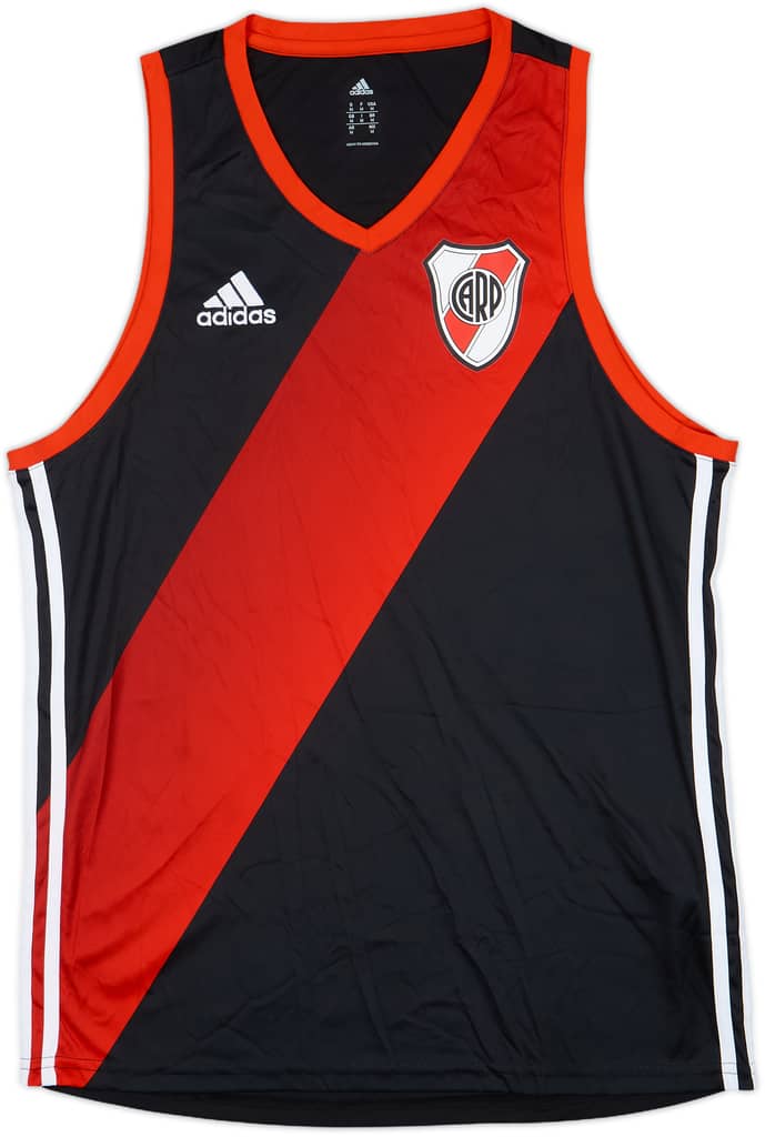 2017-18 River Plate adidas Training Vest - 8/10 - (M)