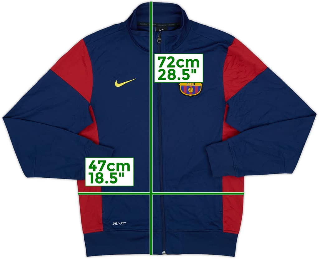 2013-14 Barcelona Nike Track Jacket - 8/10 - (S)