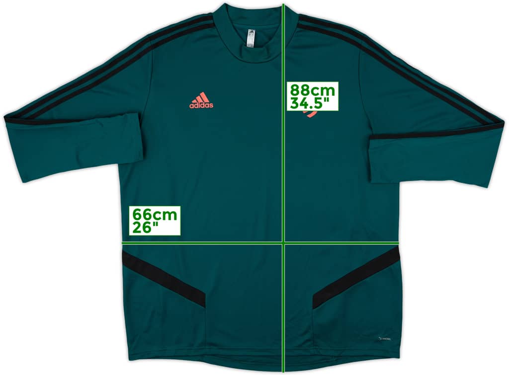 2019-20 Juventus adidas Drill Top - 10/10 - (XXL)