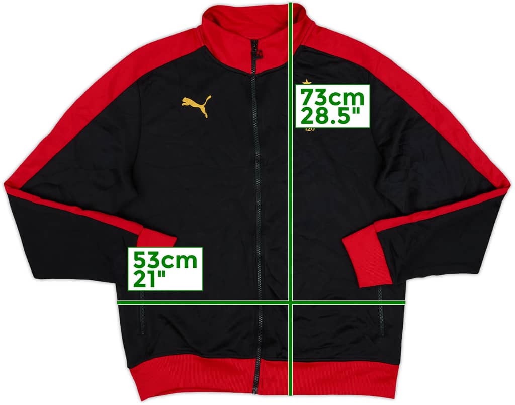 2019-20 AC Milan Puma Track Jacket - 8/10 - (L)