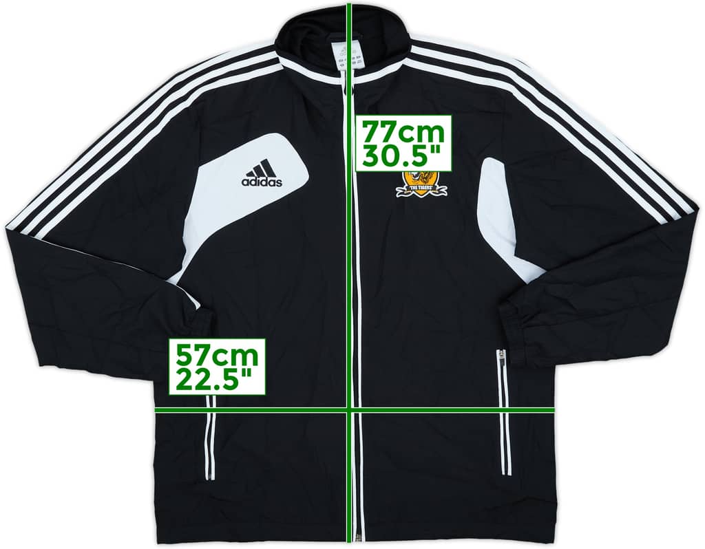 2012-13 Hull City adidas Track Jacket - 8/10 - (L)