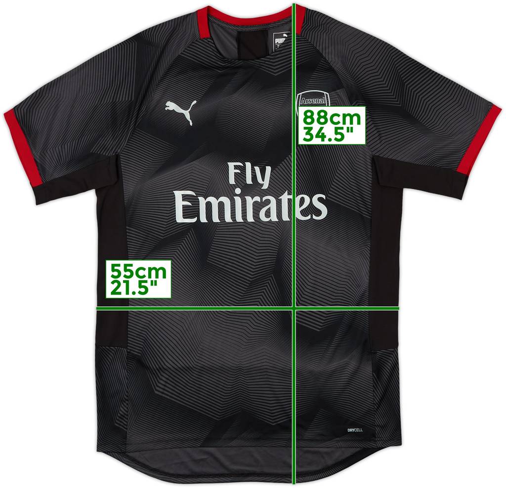 2018-19 Arsenal Puma Training Shirt - 9/10 - (XL)