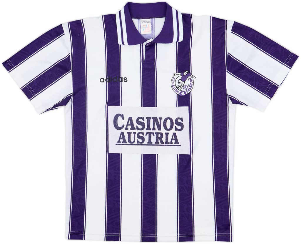 1995-96 Casino Salzburg European Home Shirt - 7/10 - (S)