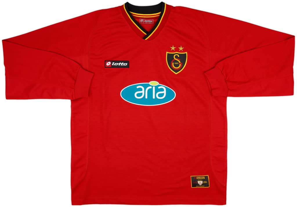 2001-02 Galatasaray Third L/S Shirt - 7/10 - (L)