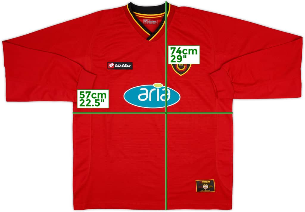 2001-02 Galatasaray Third L/S Shirt - 7/10 - (L)