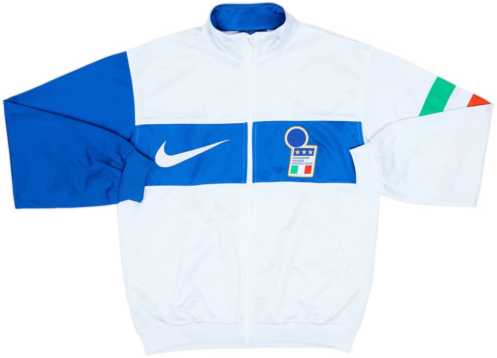 1996-97 Italy Nike Track Jacket - 8/10 - (XL.Boys)