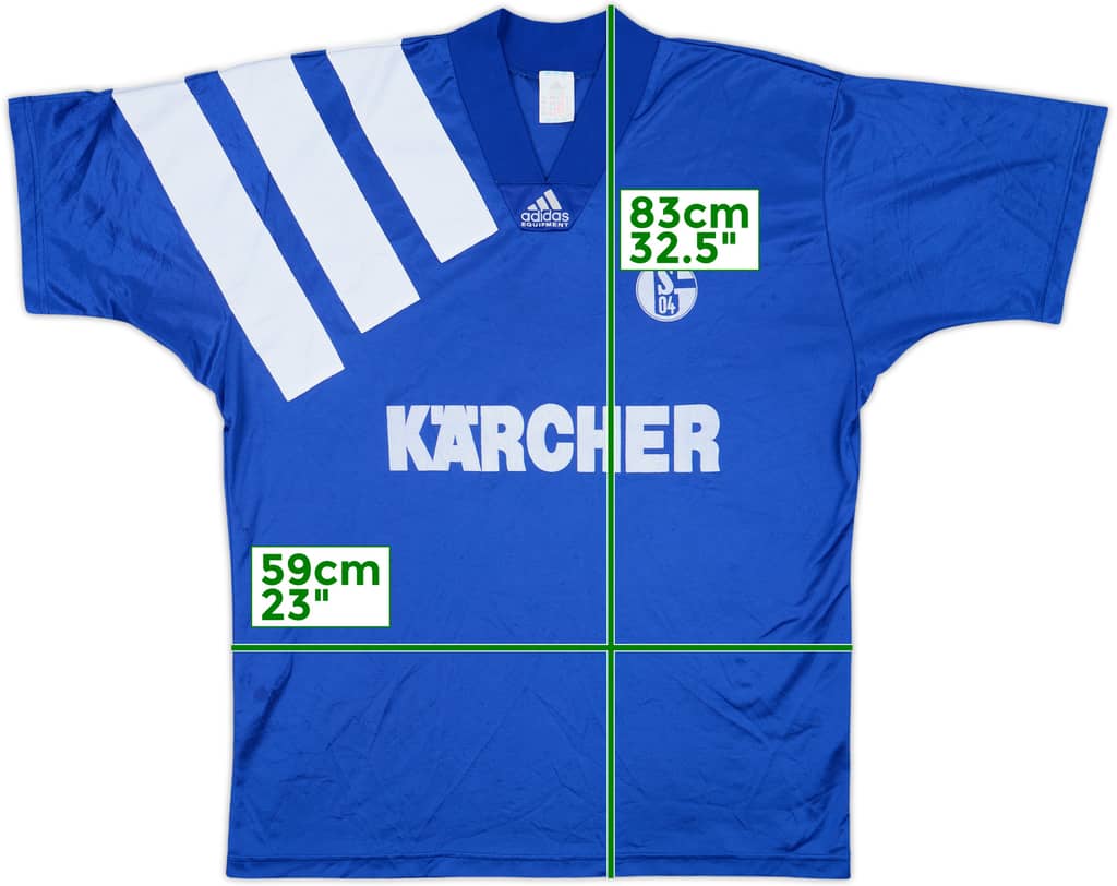 1994-96 Schalke Home Shirt - 5/10 - (XL)