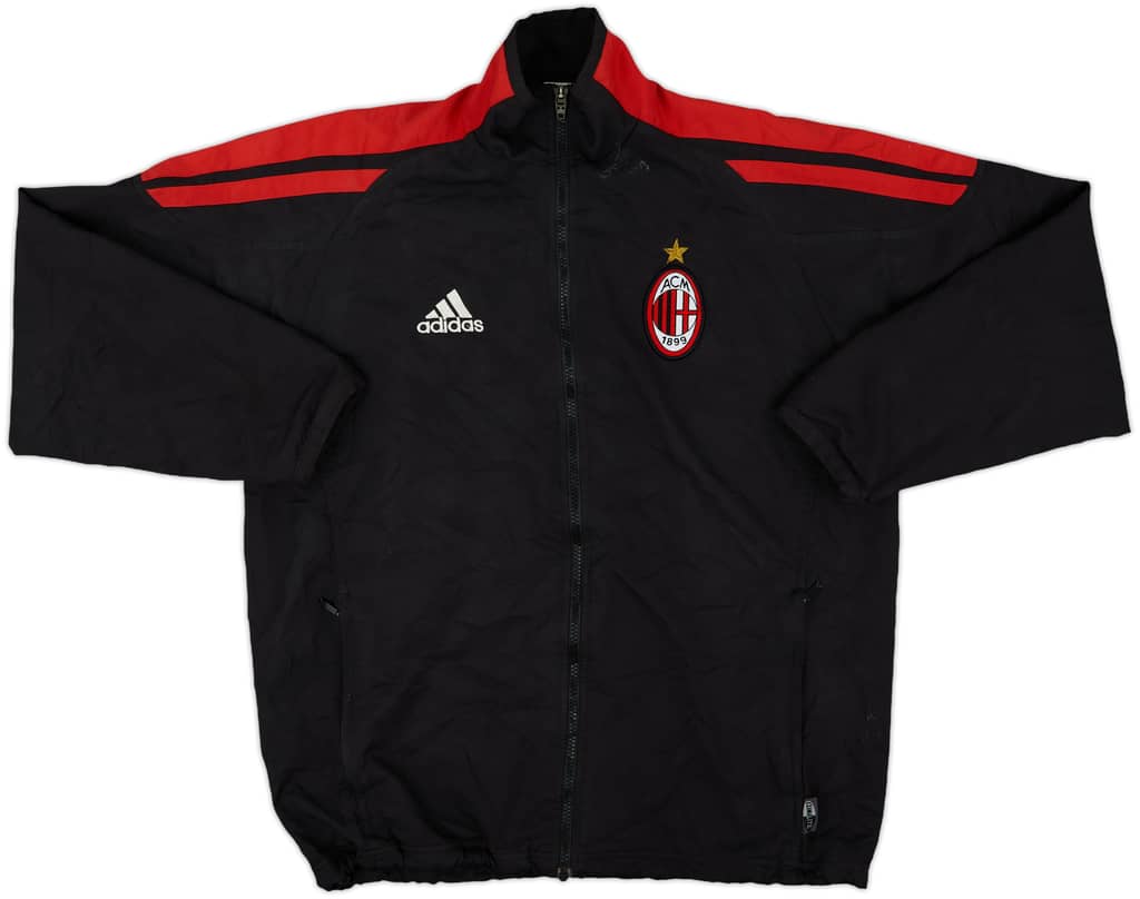 2001-02 AC Milan adidas Track Jacket - 6/10 - (XL.Boys)