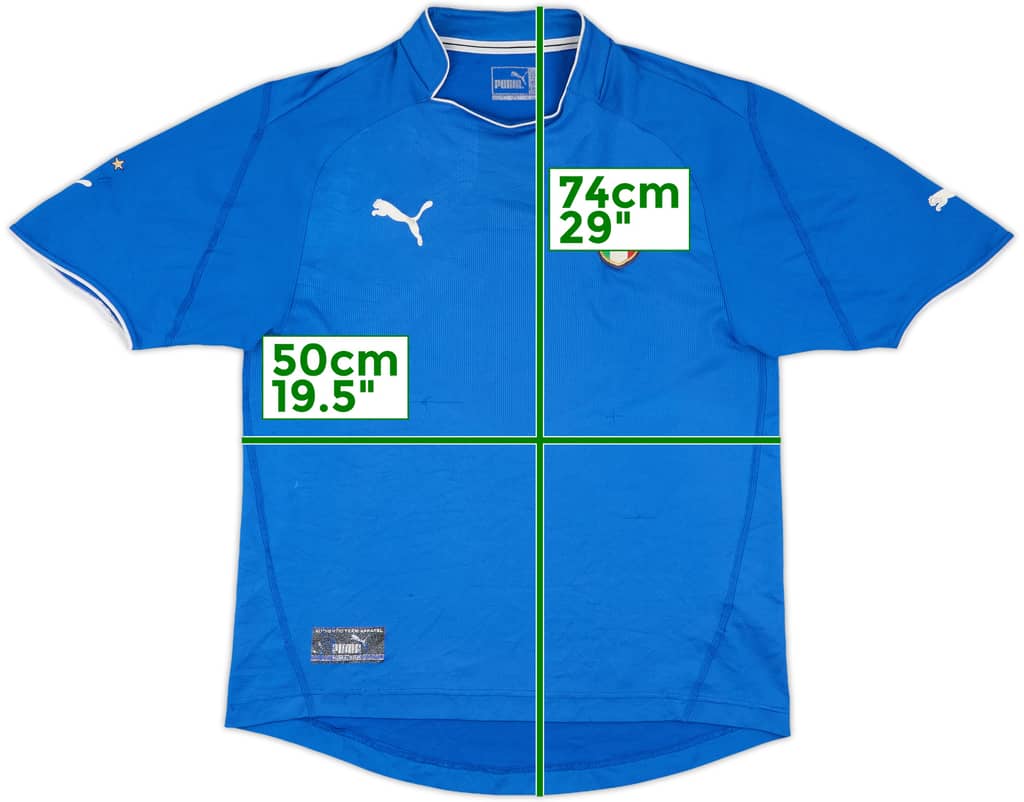 2003-04 Italy Home Shirt - 5/10 - (M)