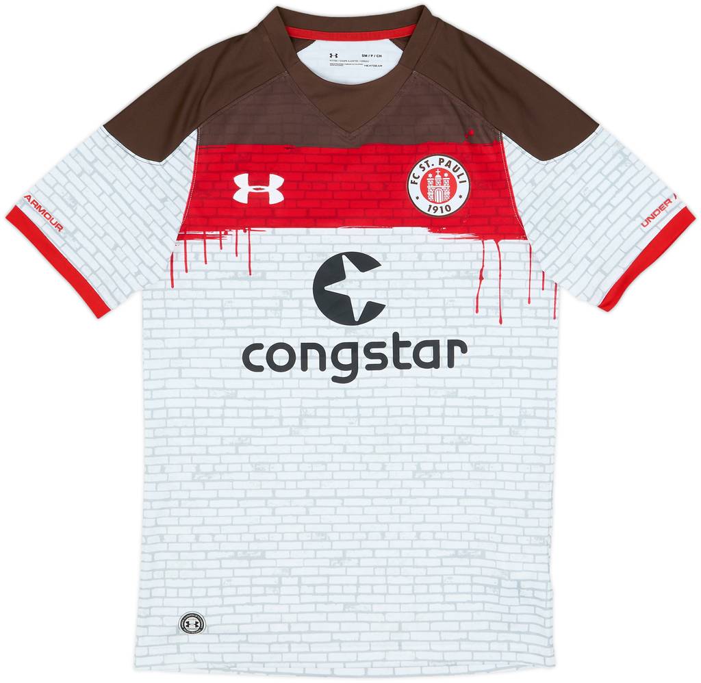 2017-18 St Pauli Away Shirt - 8/10 - (S)