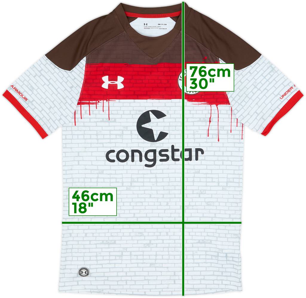 2017-18 St Pauli Away Shirt - 8/10 - (S)