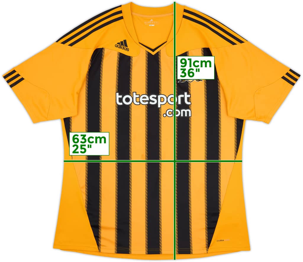 2010-11 Hull City Home Shirt - 6/10 - (3XL)