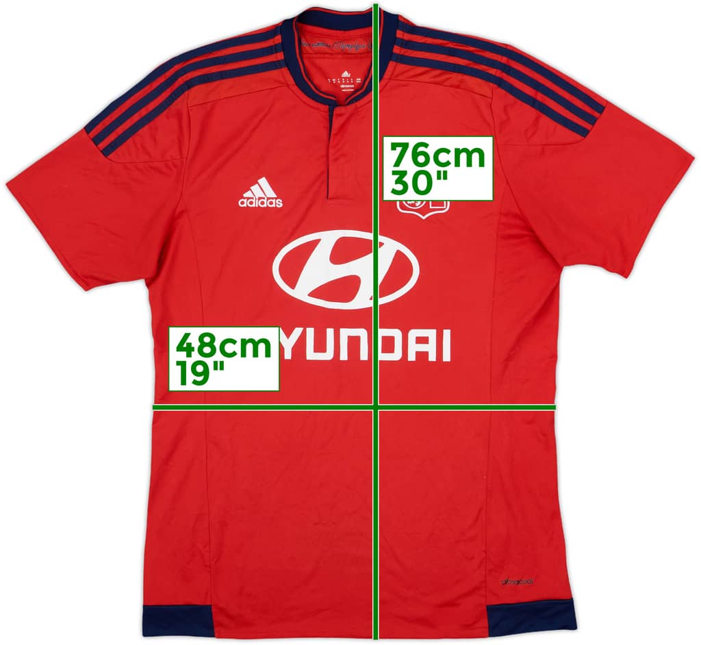 2015-16 Lyon Away Shirt - 6/10 - (M)