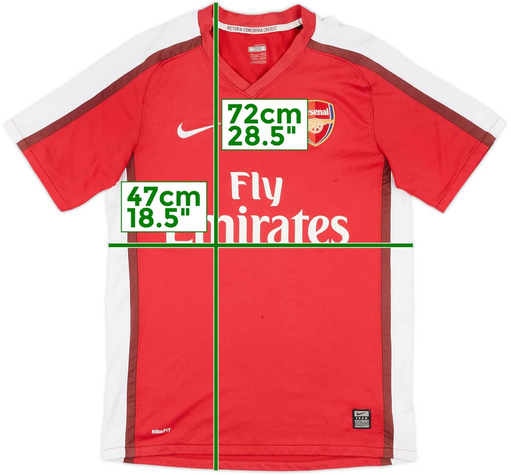 2008-10 Arsenal Home Shirt - 5/10 - (S)