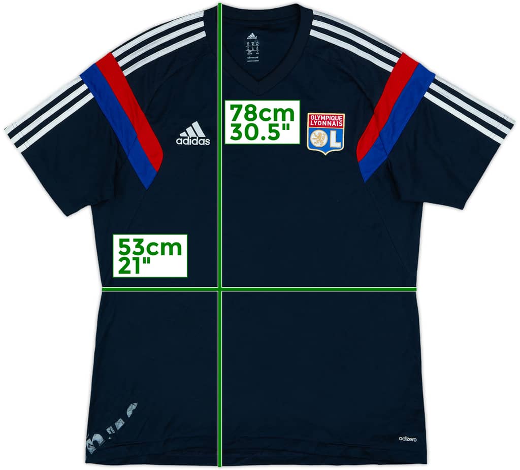 2014-15 Lyon adizero Training Shirt - 5/10 - (XL)
