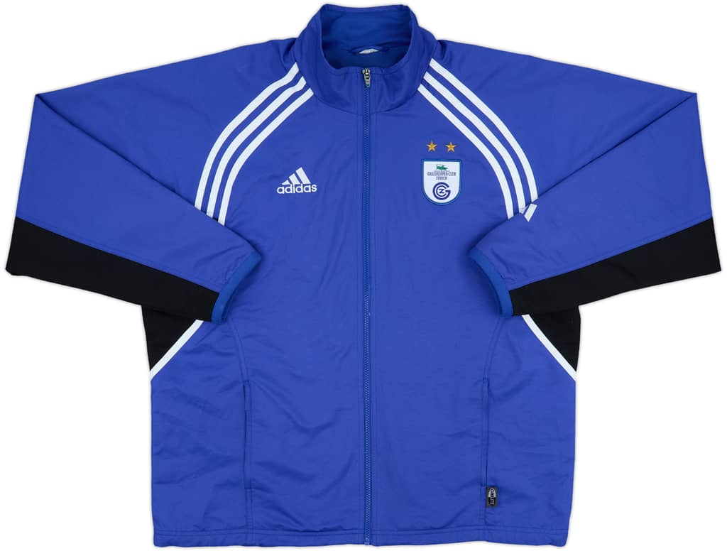2000-01 Grasshoppers adidas Track Jacket - 8/10 - (XL)