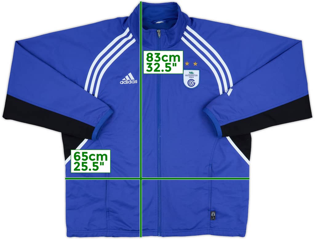 2000-01 Grasshoppers adidas Track Jacket - 8/10 - (XL)