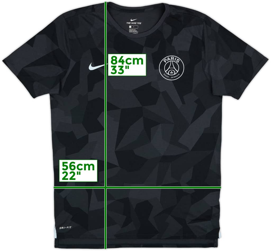 2017-18 Paris Saint-Germain Nike Training Shirt - 8/10 - (L)