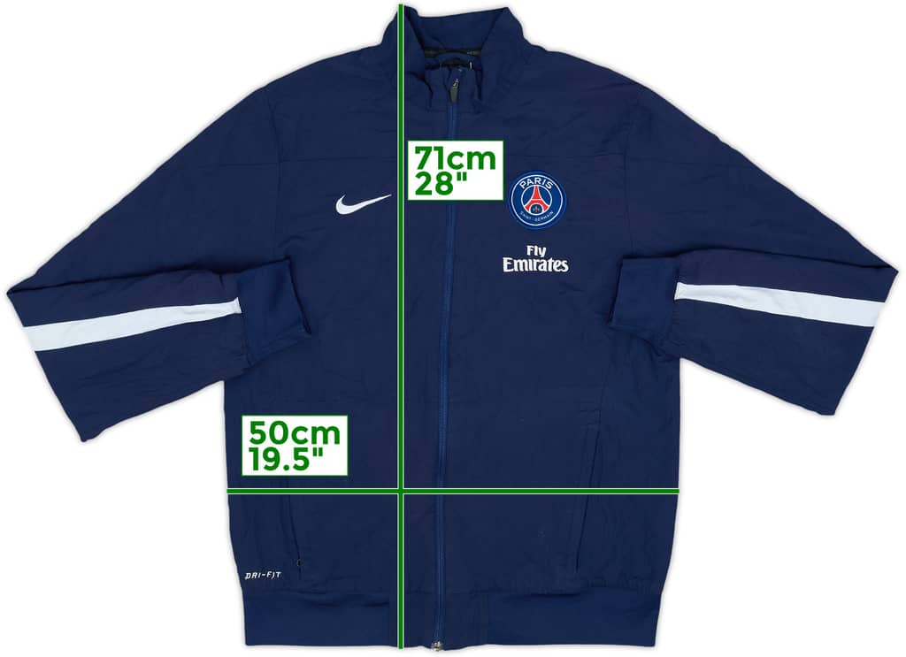 2013-14 Paris Saint-Germain Nike Track Jacket - 8/10 - (S)