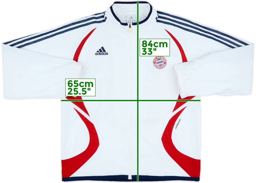 2006-07 Bayern Munich adidas Track Jacket - 7/10 - (L/XL)