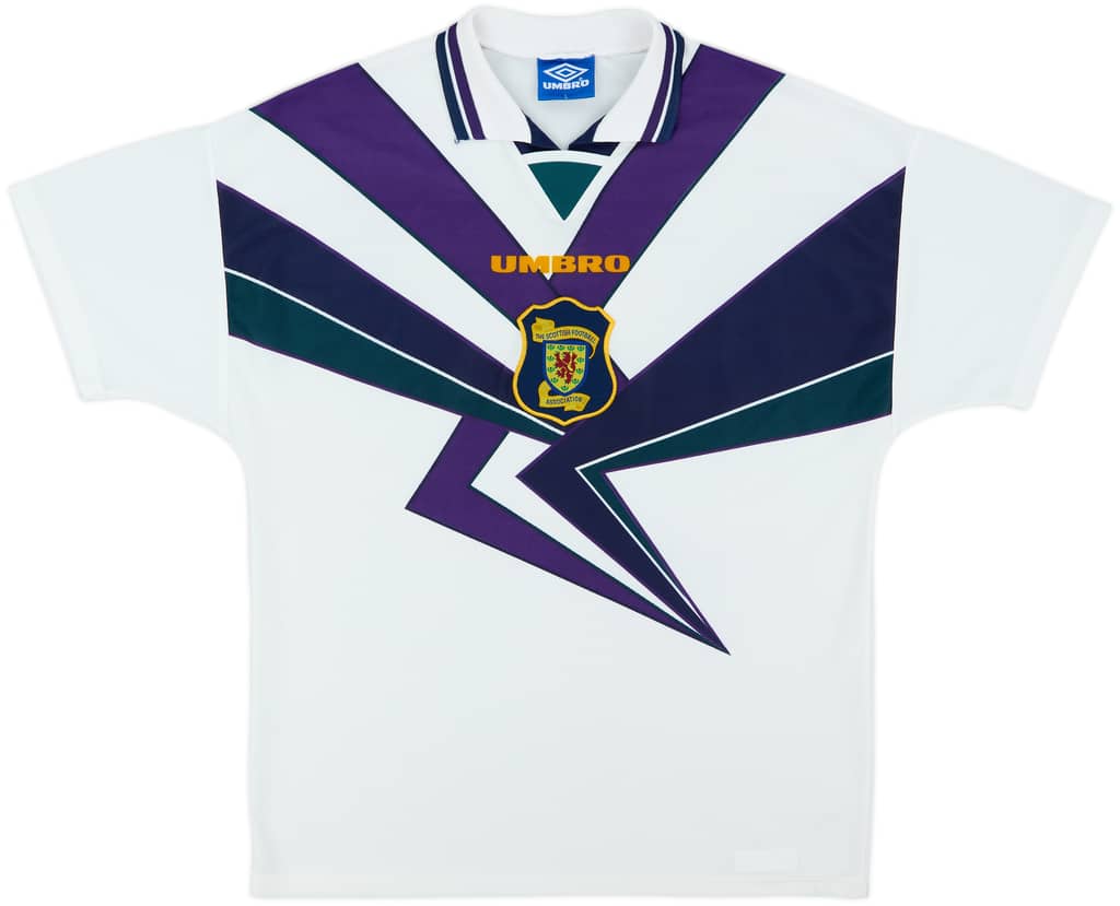 1995-96 Scotland Away Shirt - 8/10 - (L)