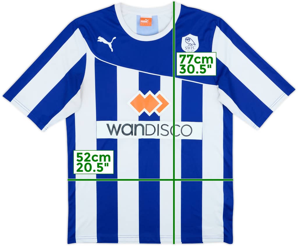 2013-14 Sheffield Wednesday Home Shirt - 7/10 - (L)