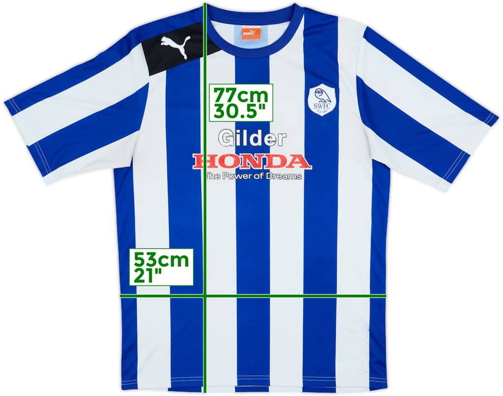 2012-13 Sheffield Wednesday Home Shirt - 5/10 - (XL)