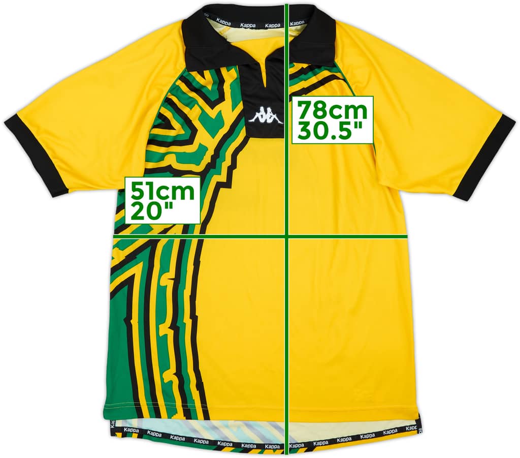1998-00 Jamaica Home Shirt - 7/10 - (XL)