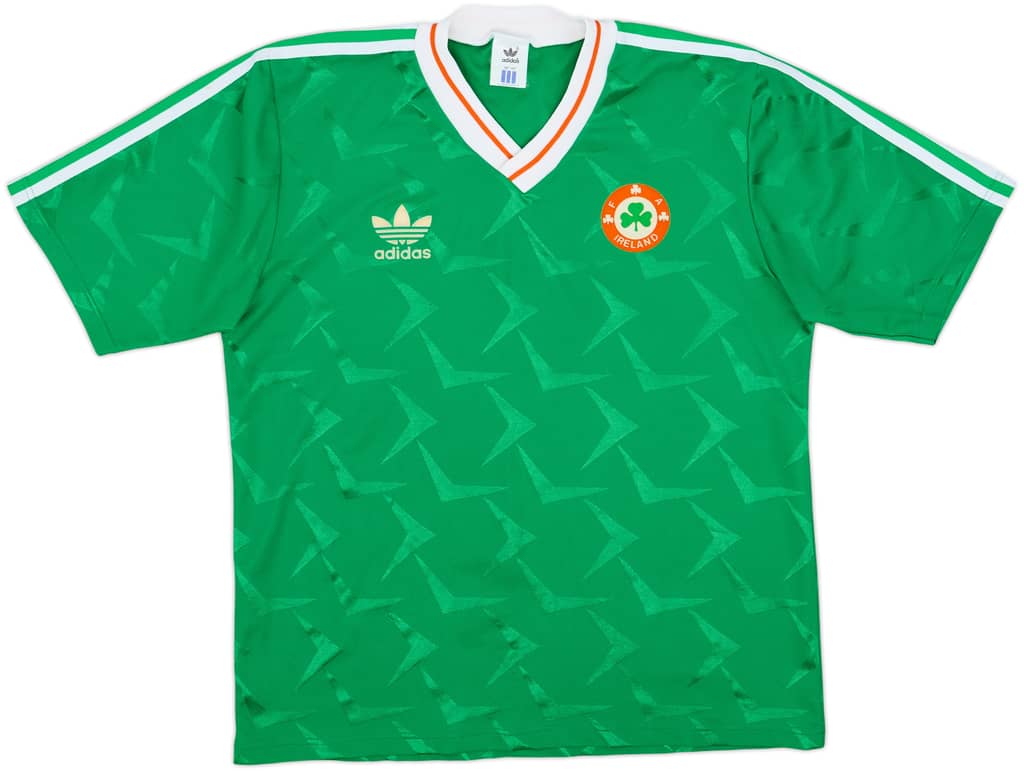 1990-92 Ireland Home Shirt - 8/10 - (M)