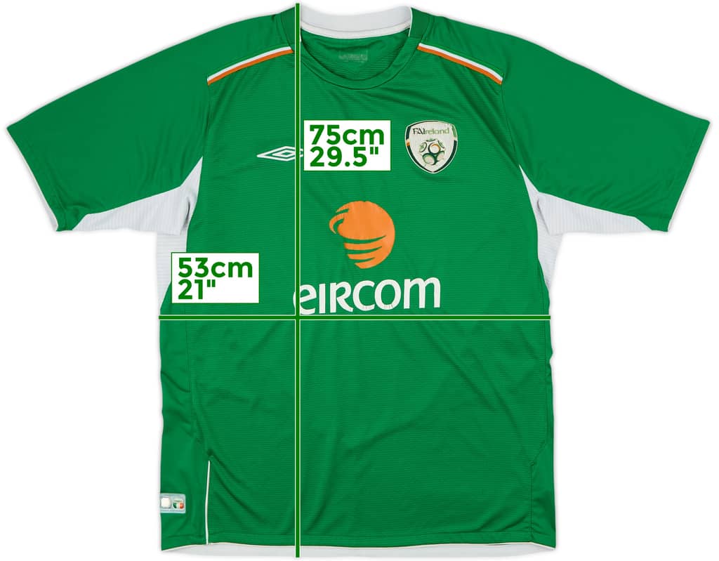 2004-06 Ireland Home Shirt - 5/10 - (L)
