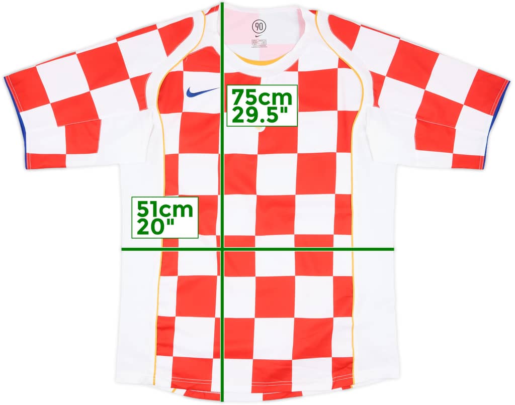 2004-06 Croatia Home Shirt - 10/10 - (M)