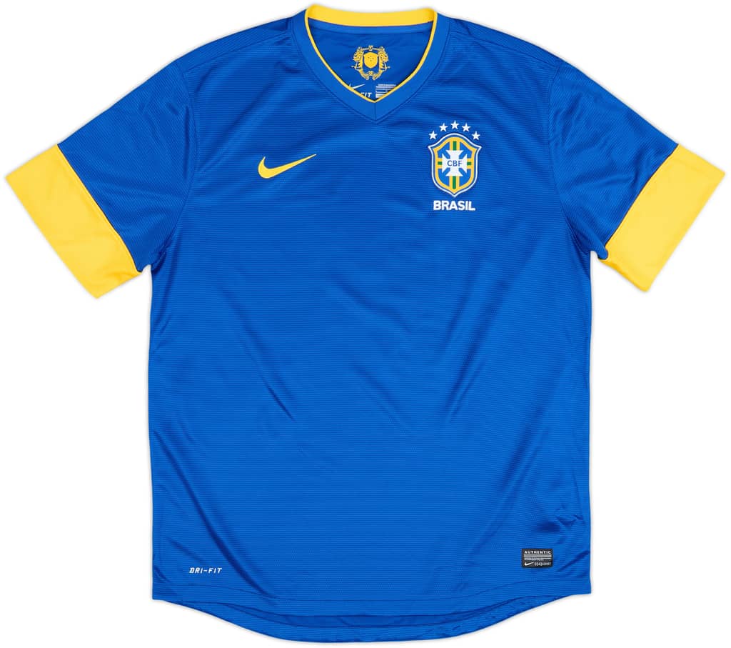 2012-13 Brazil Away Shirt - 9/10 - (L)