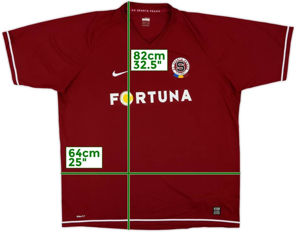 2008-09 Sparta Prague Home Shirt - 10/10 - (XXL)