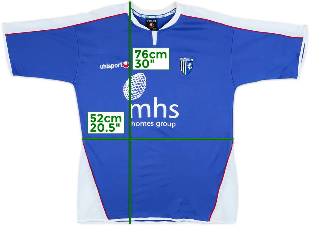 2005-06 Gillingham Home Shirt - 5/10 - (M)
