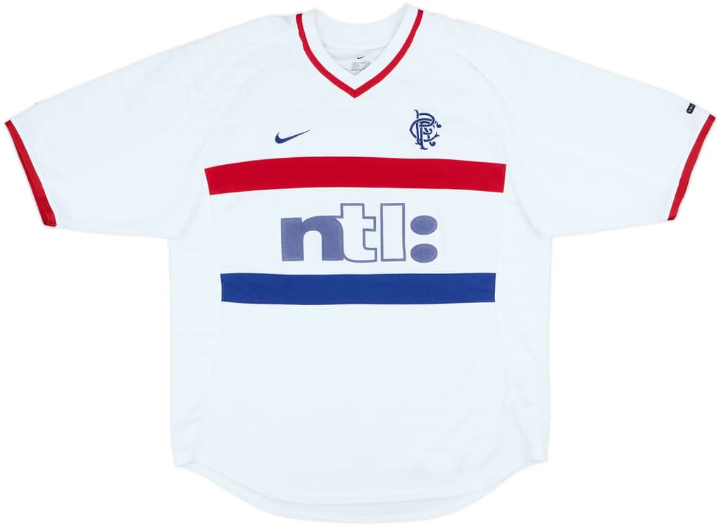 2000-01 Rangers Away Shirt - 9/10 - (M)