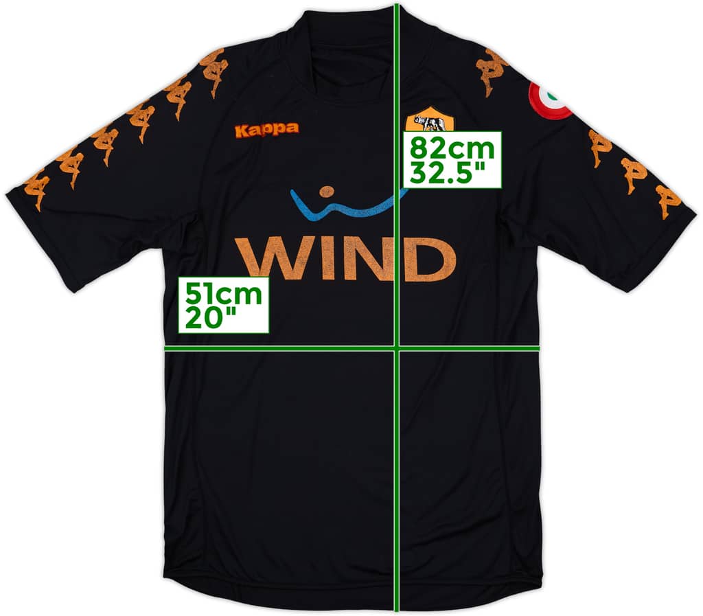 2009-10 Roma Third Shirt - 6/10 - (XL)